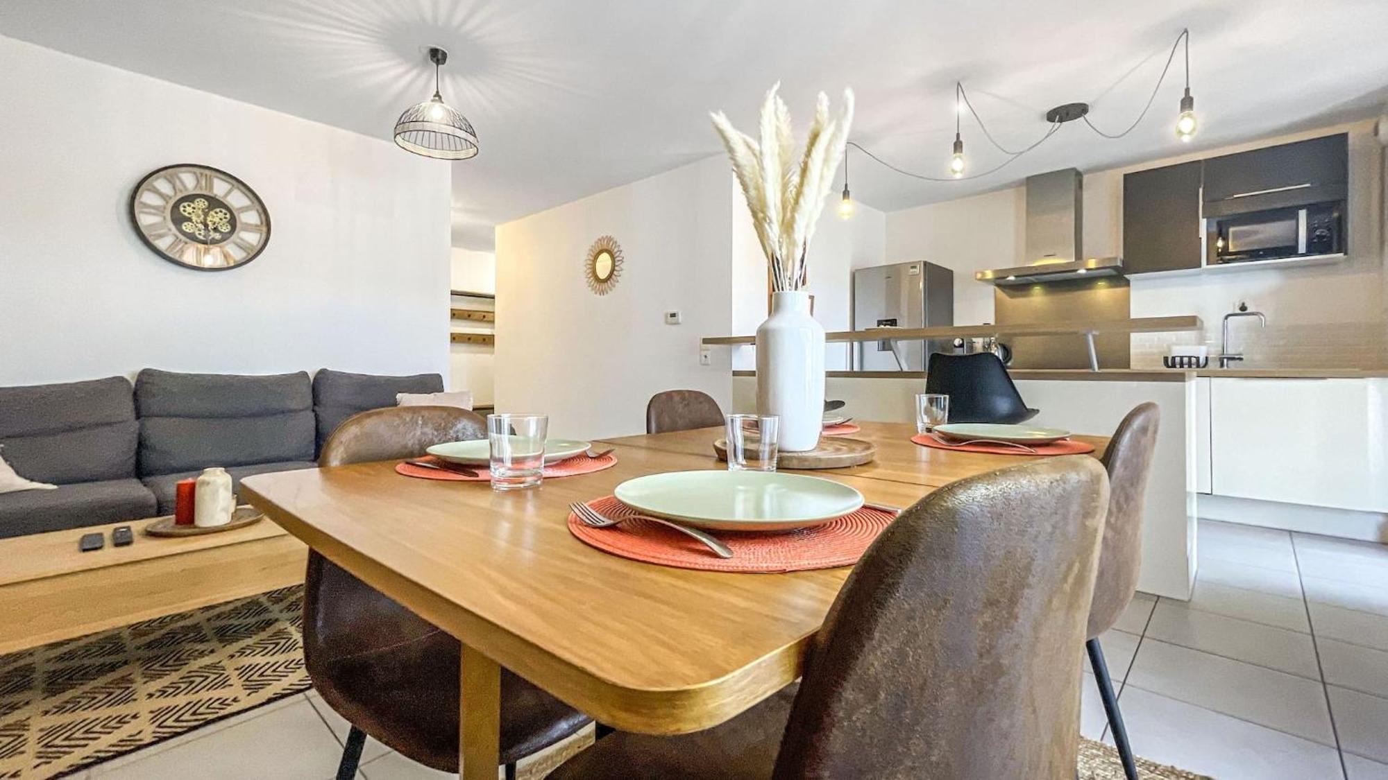 Homey Chloe - New - Parking Gratuit - Balcon Prive - Proche Geneve Annemasse Exterior foto